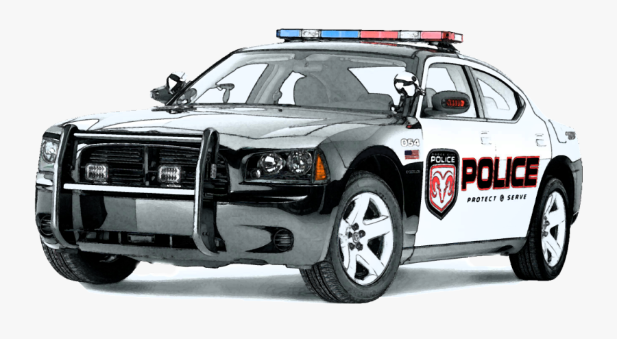 Police Car Dodge Charger - Police Cars Hd Png, Transparent Clipart