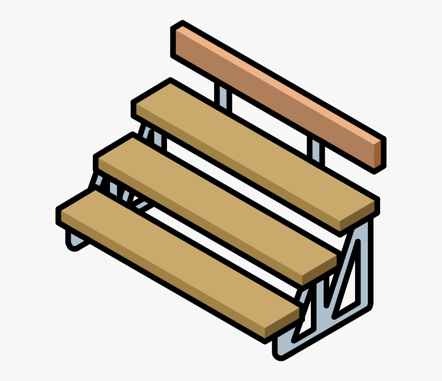 Club Penguin Wiki - Bleacher Clipart, Transparent Clipart