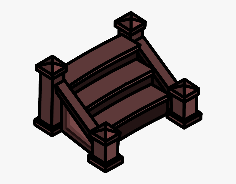 Monster Bleachers - Illustration - Stairs Club Penguin, Transparent Clipart