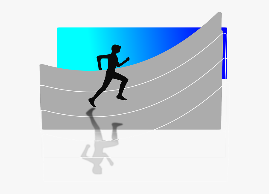 Olympics Man, Running, Athlet, Olympics - Clip Art, Transparent Clipart