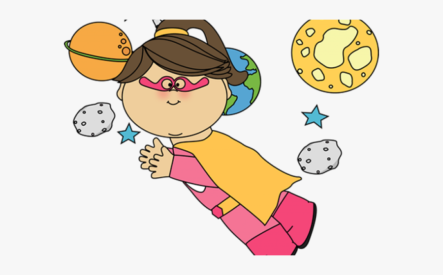 Clipart Of The Day - Super Hero Girl Clip Art, Transparent Clipart