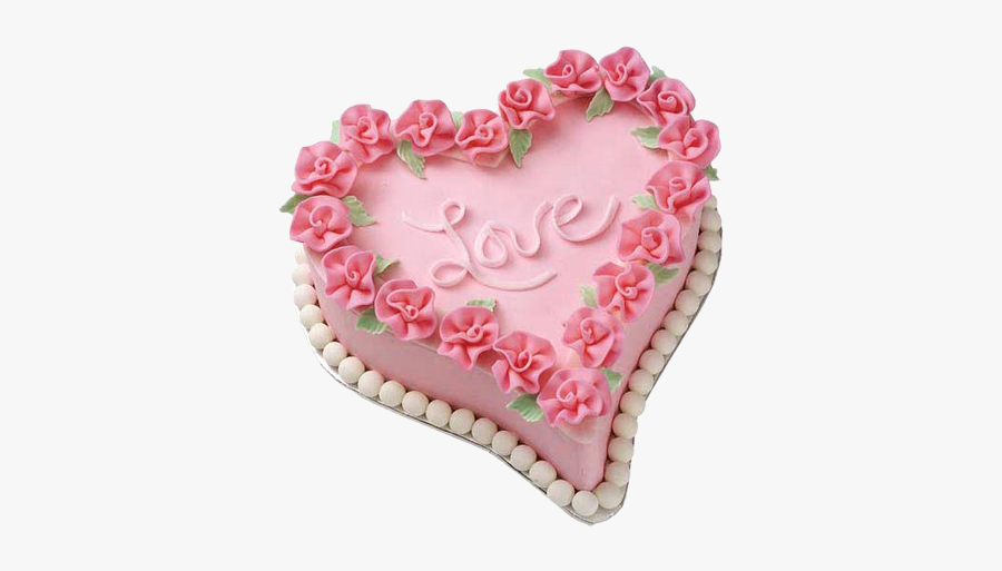 Love Cake Png - Love Happy Birthday Cake, Transparent Clipart