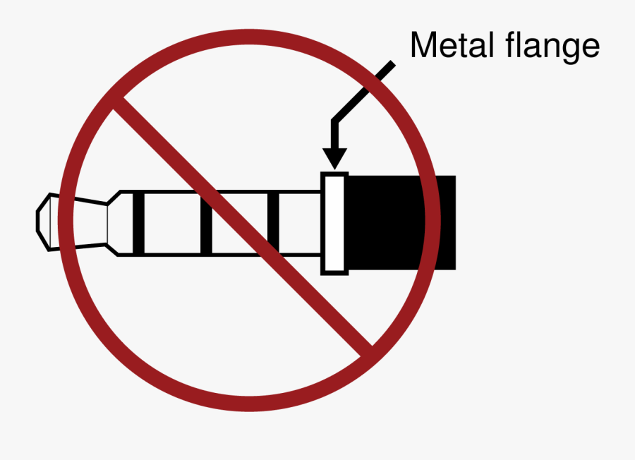 If Necessary, A Trs Cable May - No Smoking Sign Grey, Transparent Clipart