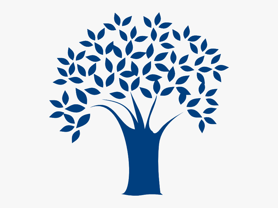 Transparent Chestnut Tree Clipart - Blue Tree Clip Art, Transparent Clipart