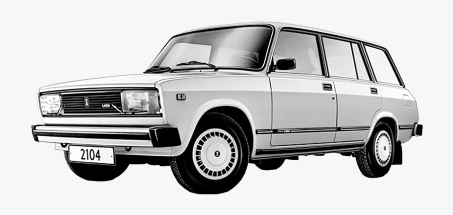 Lada Stationwagon 2104, Transparent Clipart