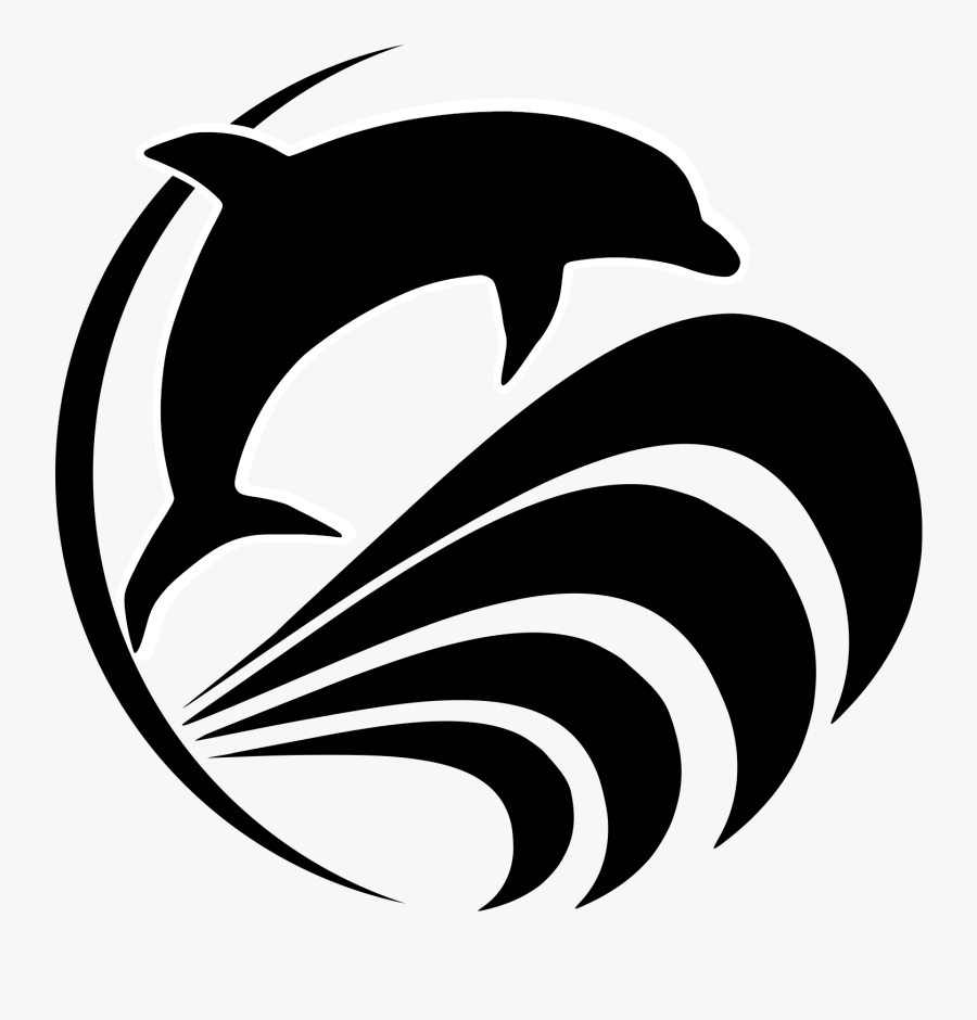 Banner Transparent Download Vector Dolphin Tattoo - Dolphin Tattoo Png, Transparent Clipart