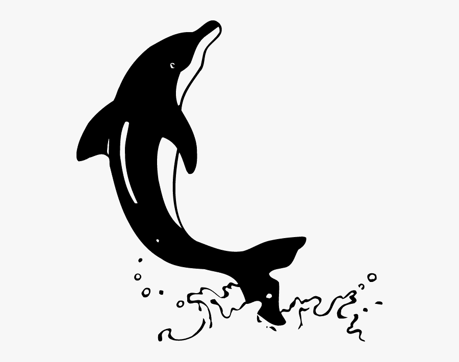 Dolphin Fish Stickers, Transparent Clipart