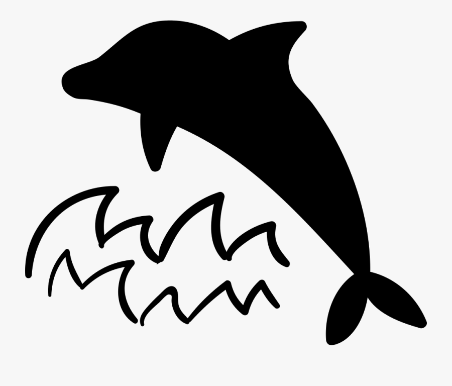 Dolphin - Icon, Transparent Clipart
