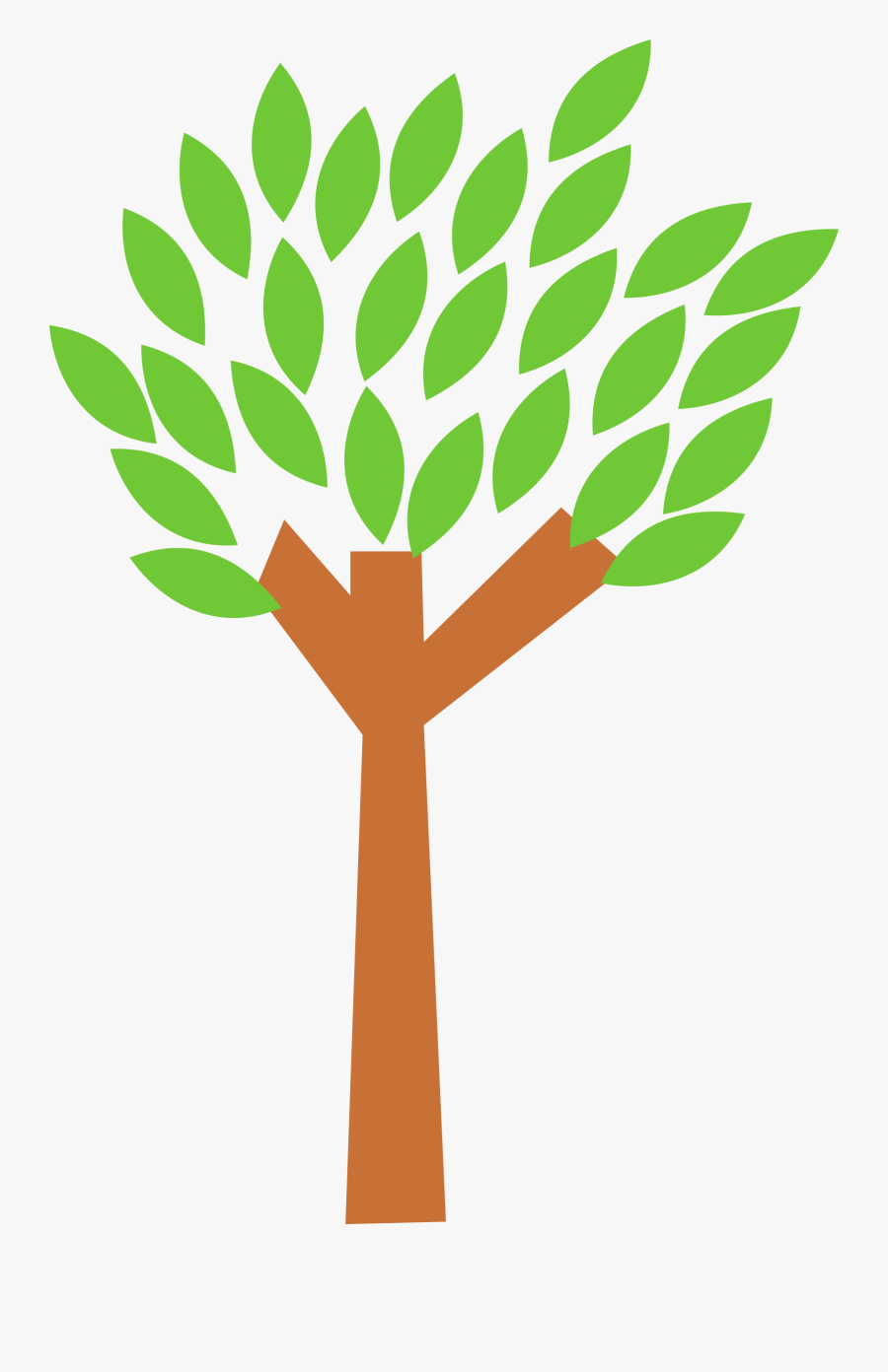 Green Tree Clipart - Trees Clip Art, Transparent Clipart