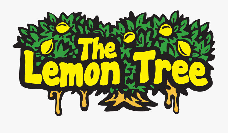 Dripping Tree Logo Edit - Lemon, Transparent Clipart