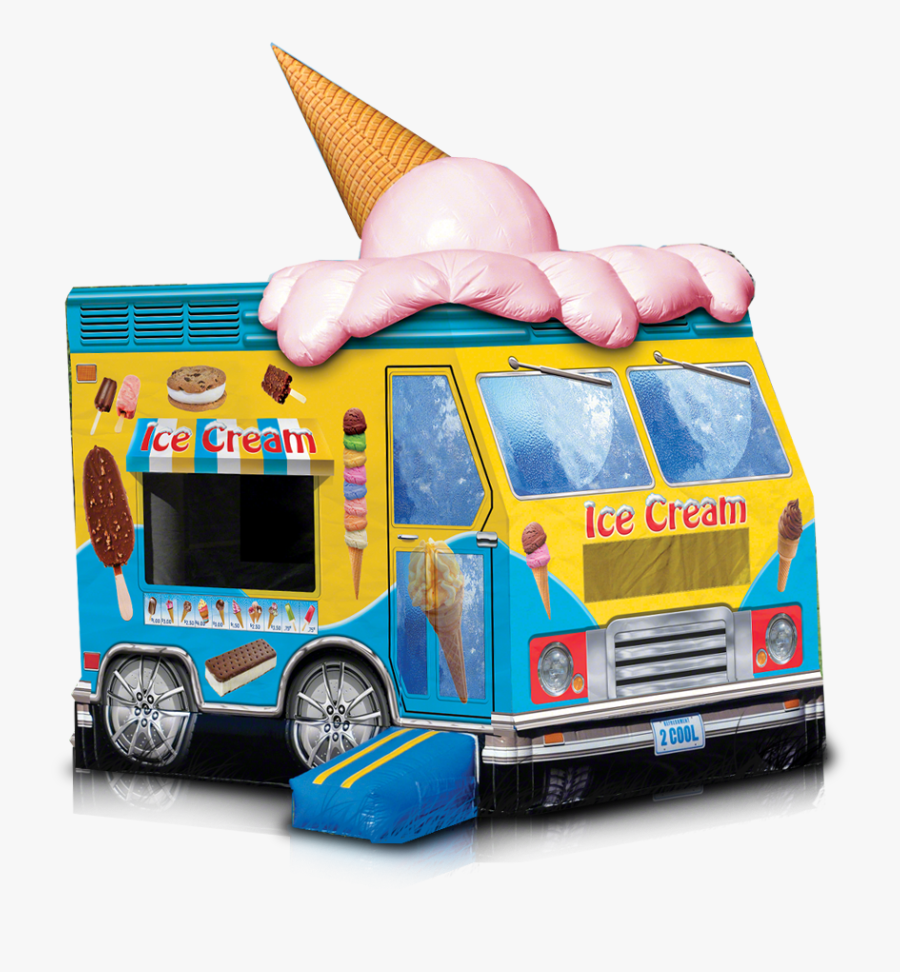 Ice Cream Truck Png - Ice Cream Bounce House Los Angeles, Transparent Clipart