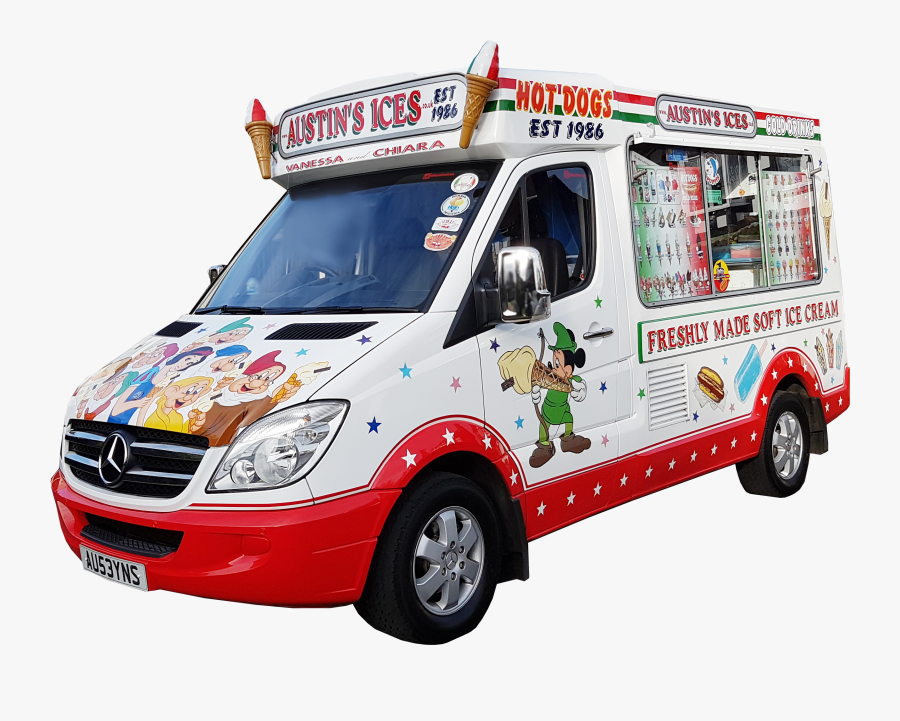 Ice Cream Van Hire - Ice Cream Van Png, Transparent Clipart