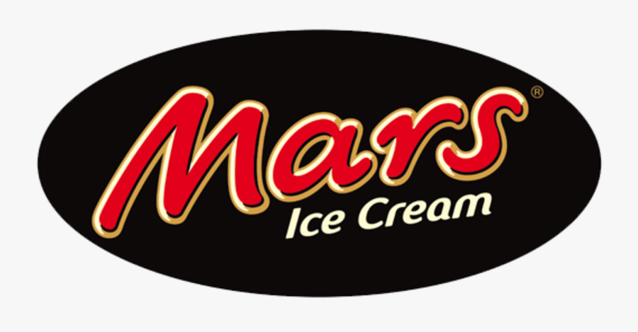 Mars Ice Cream Logo, Transparent Clipart