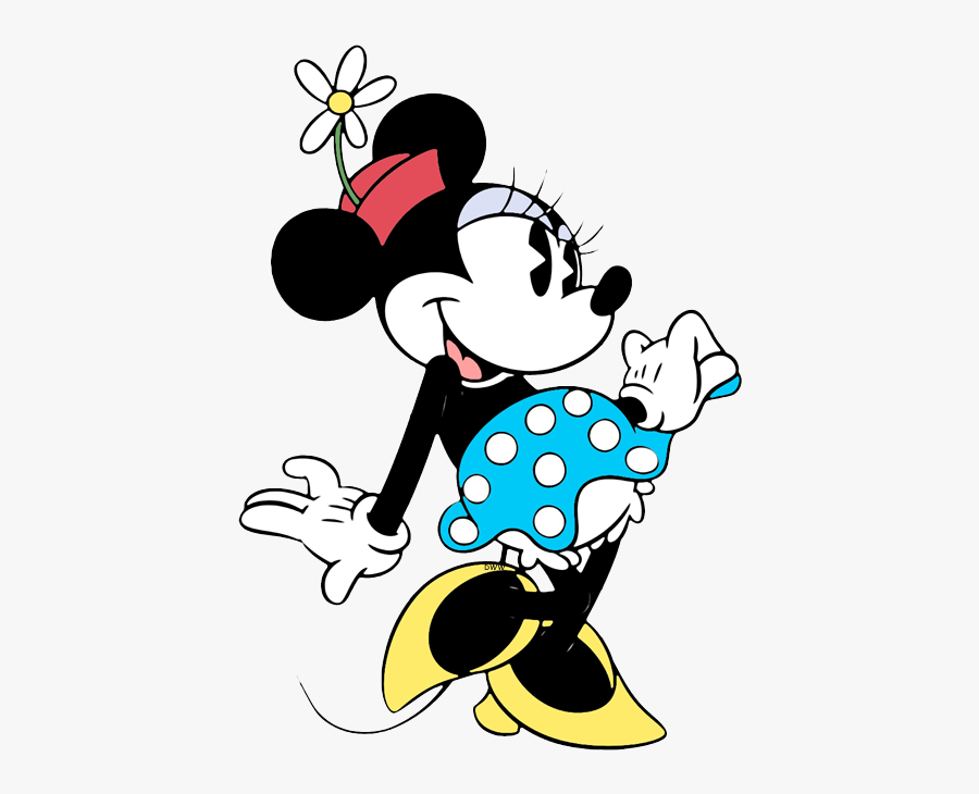 Dapper Day Minnie Mouse, Transparent Clipart
