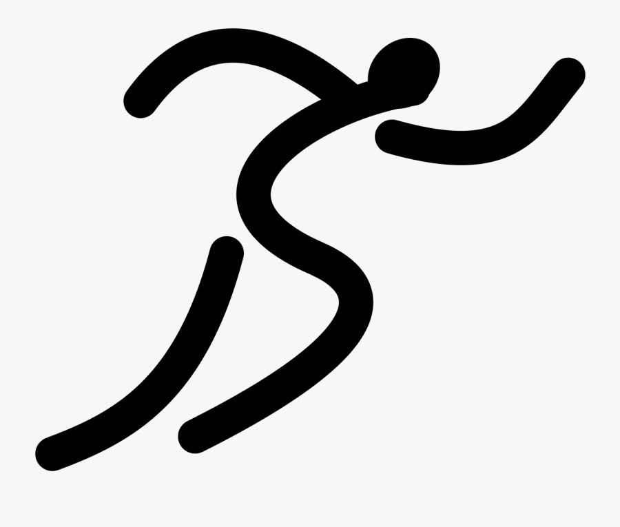 File - Athletics - Paralympic Pictogram - Svg - Paralympics - Athletics Pictogram, Transparent Clipart