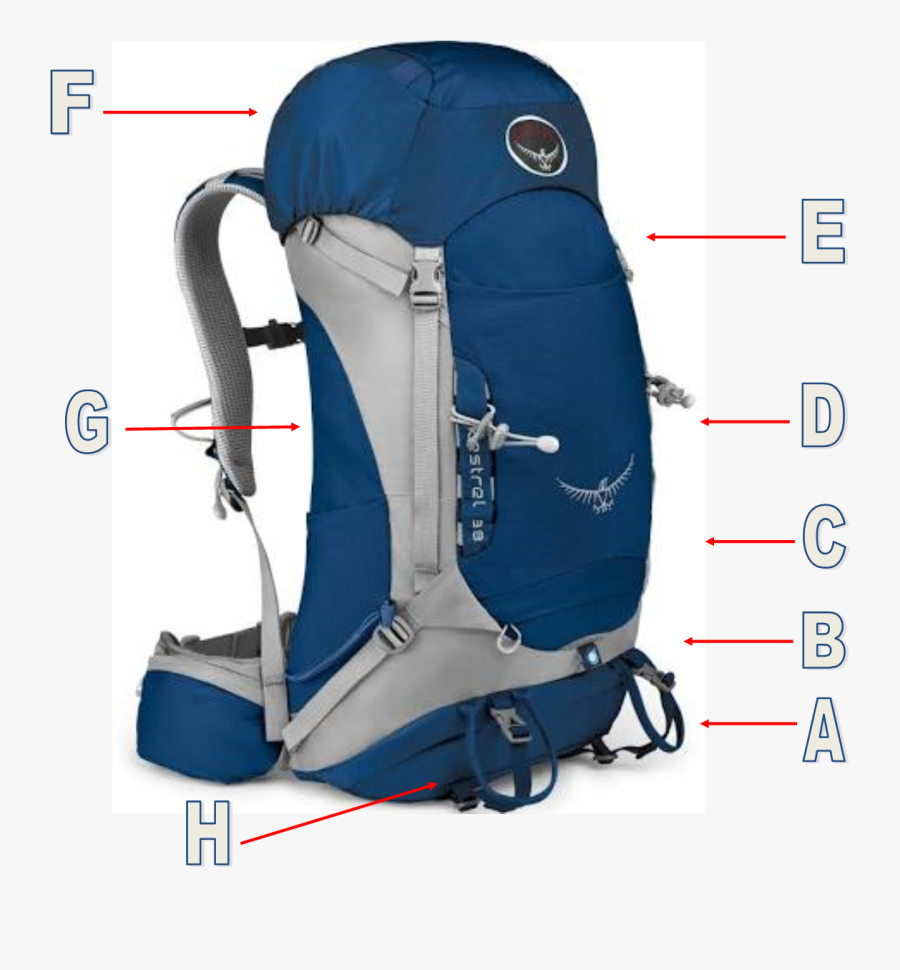 The Fantastic Fun Hiking - Pack Sleeping Bag In Backpack, Transparent Clipart