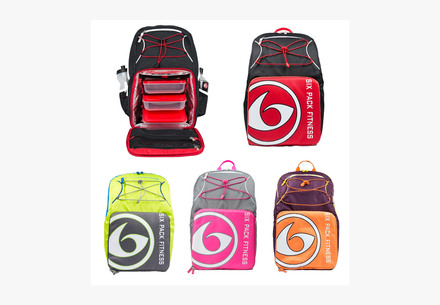 Clipart Backpack 3 Bag - 6 Pack Fitness Pursuit , Free Transparent ...