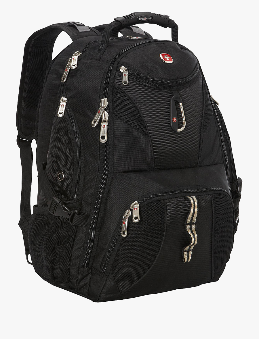 Backpack Transparent Png - Swissgear Travel Gear Scansmart Backpack 1900, Transparent Clipart