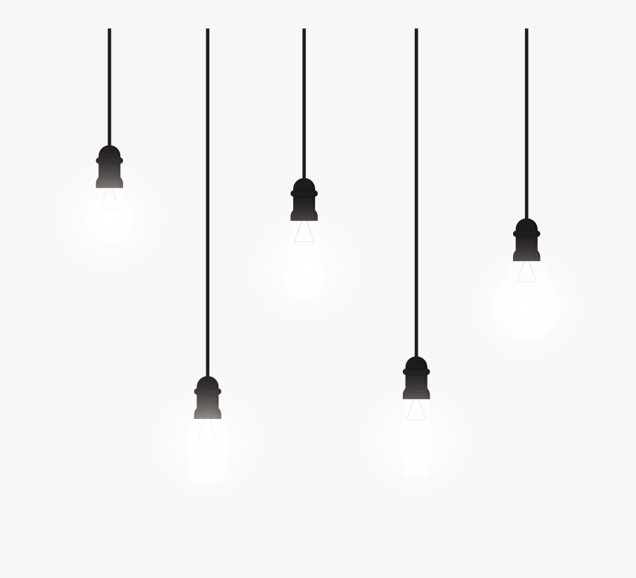 Minimalist Angle Symmetry Pattern Light-emitting Chandelier - Png Minimalist, Transparent Clipart