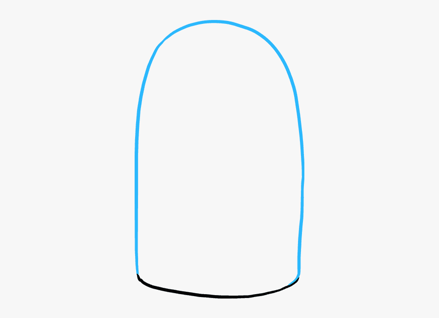 How To Draw Backpack - Circle, Transparent Clipart