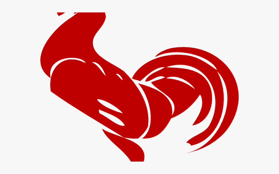 Rooster Silhouette, Transparent Clipart