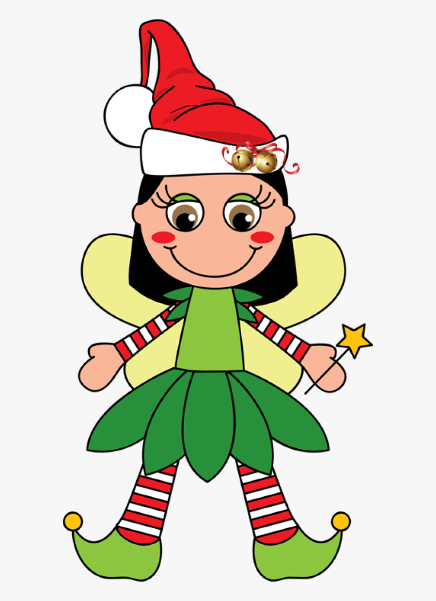 Ugly Clipart Fairy - Clip Art Christmas Fairy, Transparent Clipart