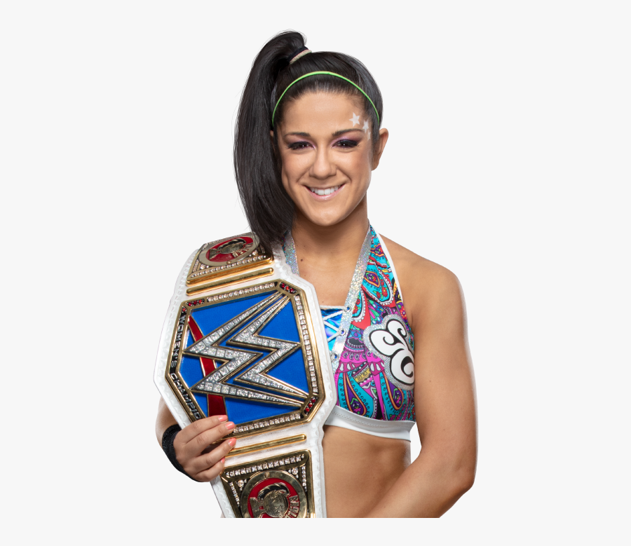 Smackdown Women S Championship Png - Wwe Bayley Smackdown Women's Champion, Transparent Clipart