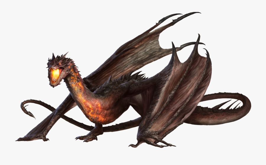 Smaug The Hobbit The Dragon Bilbo Baggins - Wyvern Smaug, Transparent Clipart