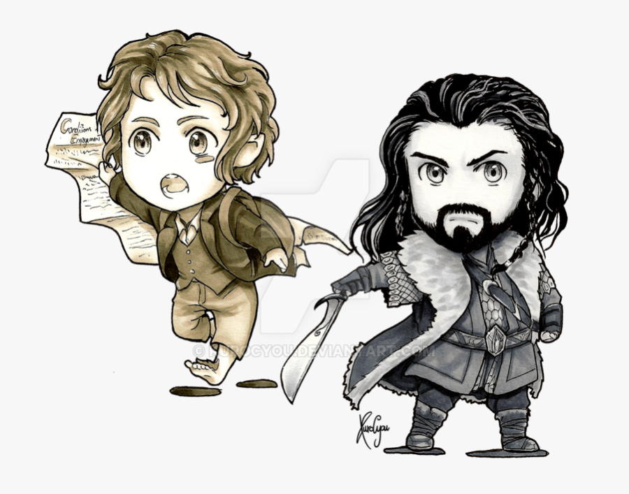 Transparent Hobbit Clipart - Hobbit Thorin Fan Art, Transparent Clipart