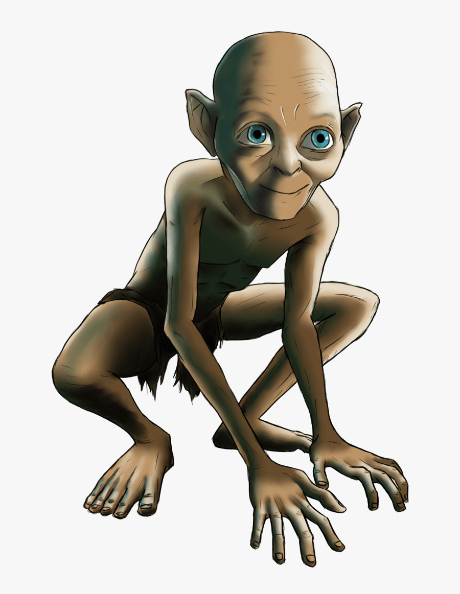 Gollum Clipart - Hobbit Clipart, Transparent Clipart