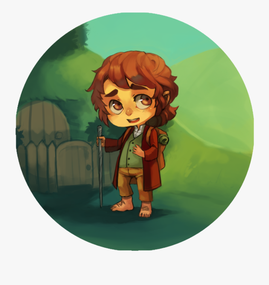 Bilbo Baggins Images Chibi Bibo Hd Wallpaper And Background - Hobbit Bilbo Fanart, Transparent Clipart