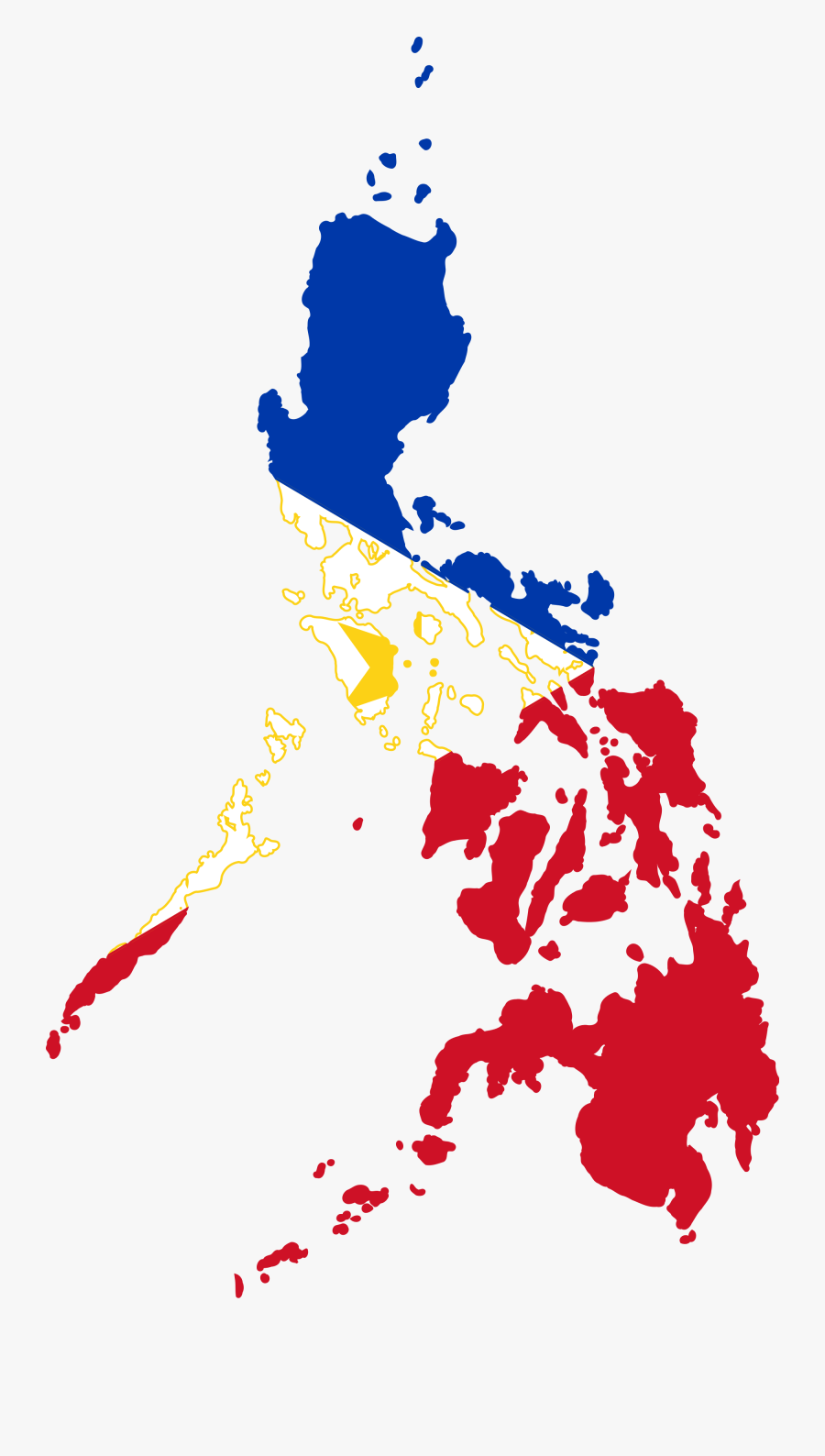 Pin By Britnee Stacy - Philippines Flag Map, Transparent Clipart