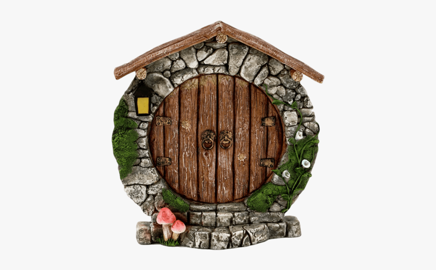 #door #hobbit #fairy - Polymer Clay Fairy Door Hinges, Transparent Clipart
