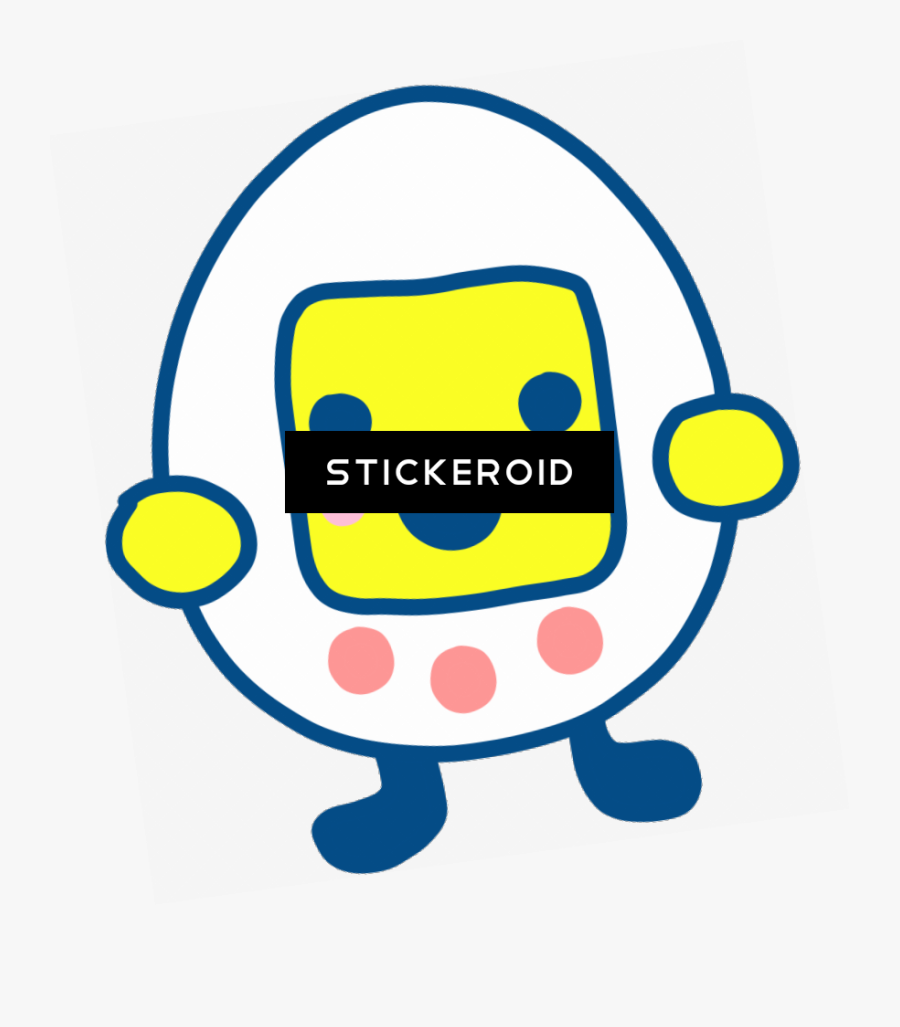 Egg Shaped Tamagotchi Clipart , Png Download, Transparent Clipart