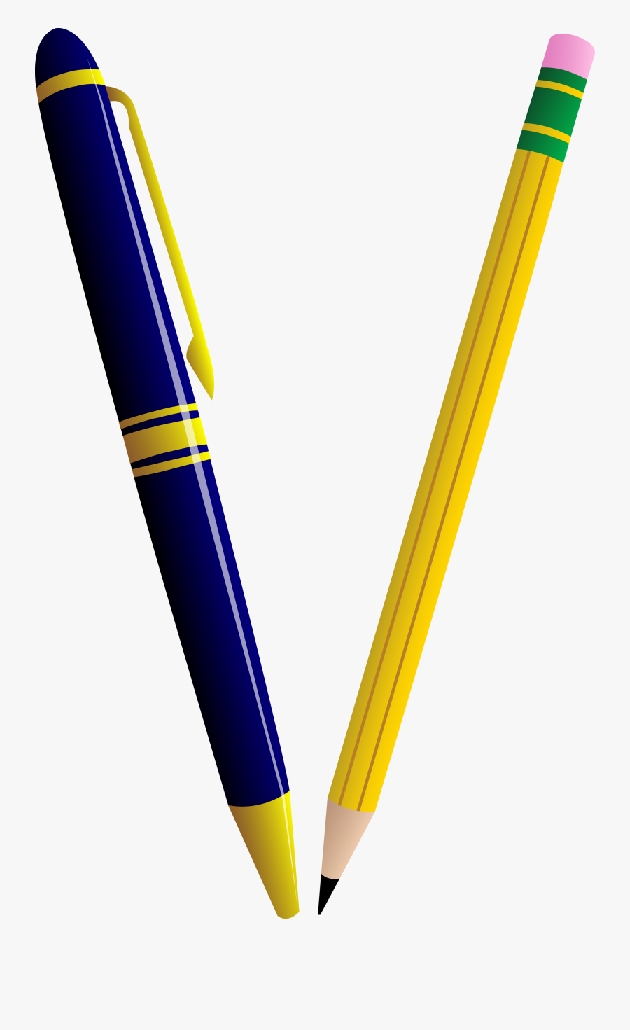 Clipart Of Pen, - Pen And Pencil Png, Transparent Clipart
