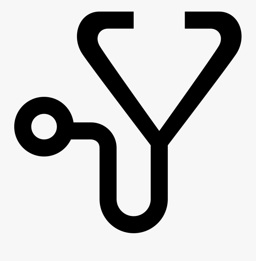 Transparent Stethoscope Icon Png, Transparent Clipart