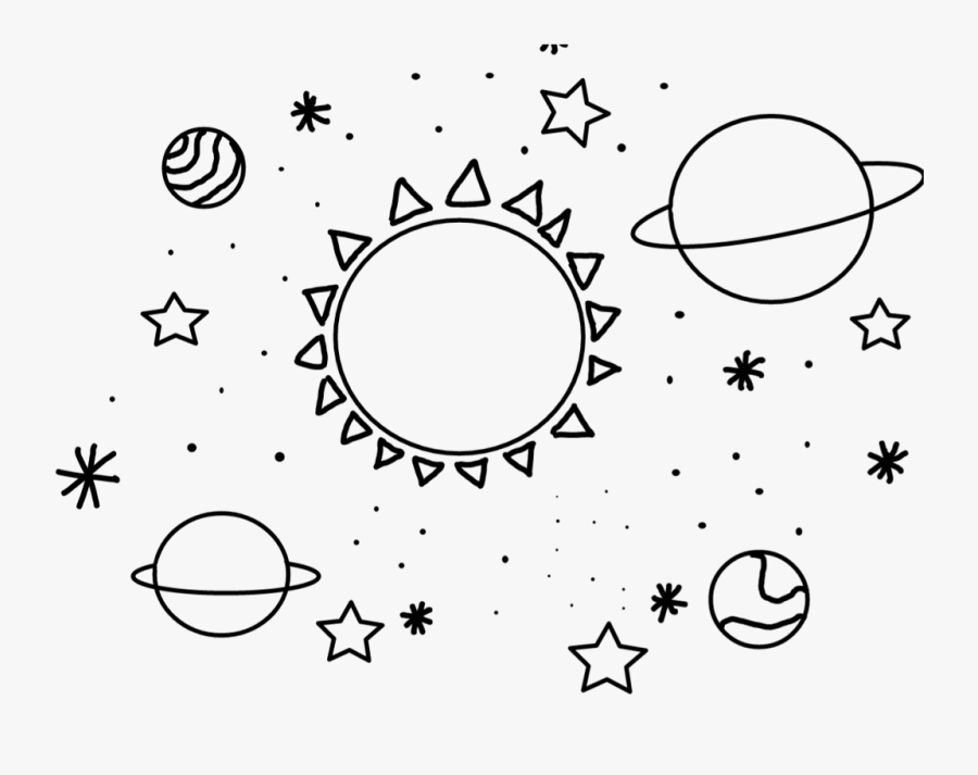 #space #sun #saturn #stars #aesthetic #sticker #freetoedit - Sia, Transparent Clipart