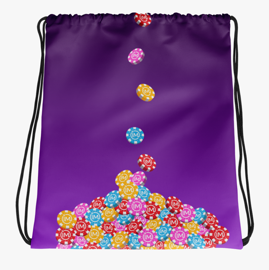 Transparent Poker Chip Png - Messenger Bag, Transparent Clipart