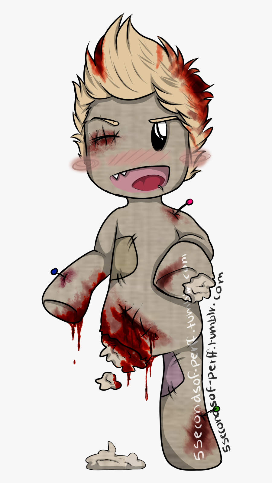 Transparent Calum Hood Png - Voodoo Doll 5sos Fanart, Transparent Clipart