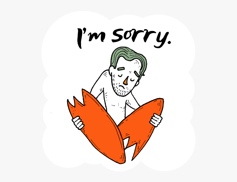 Just Surfing Stickers Pack Messages Sticker-10 - Cartoon, Transparent Clipart