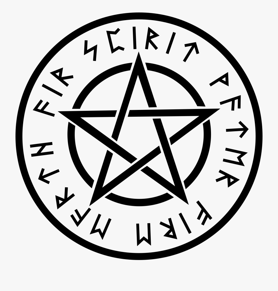 Clipart - Pentagram Vector, Transparent Clipart