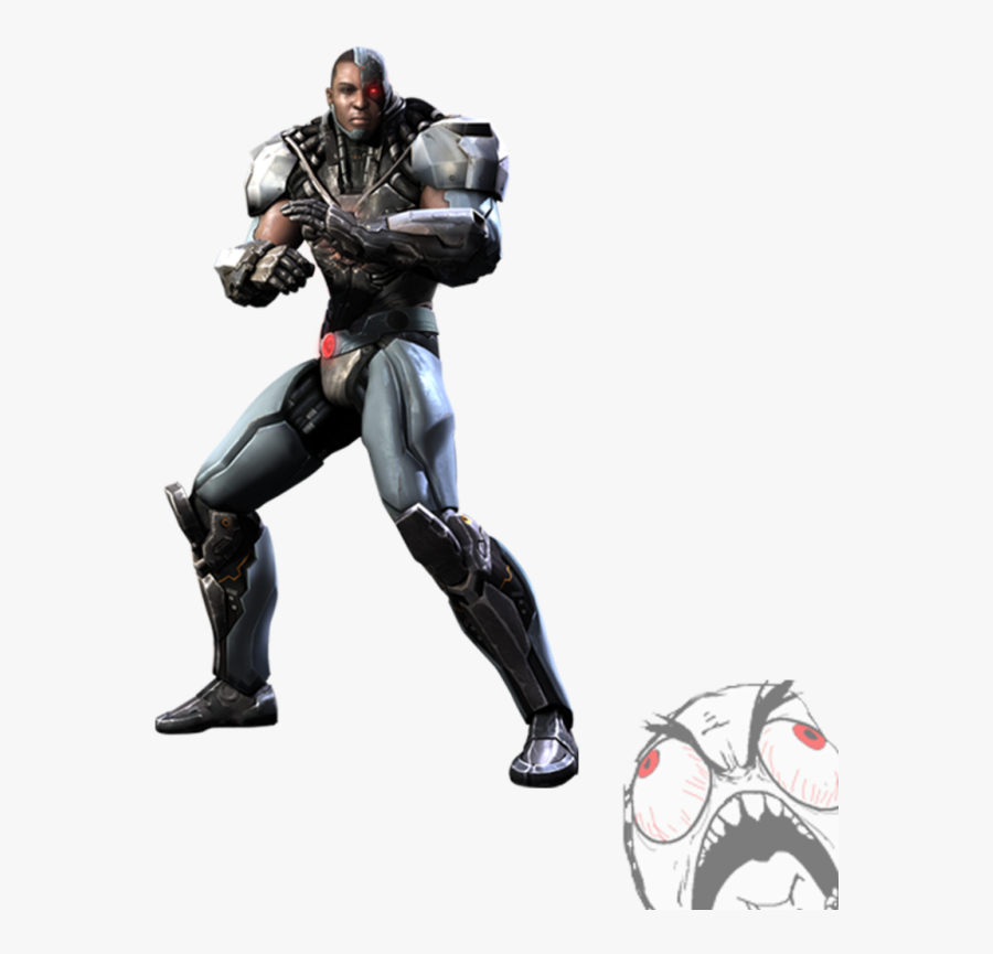 Injustice Clipart - Injustice Gods Among Us Cyborg, Transparent Clipart