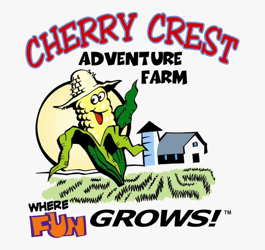 Cherry Crest Farms Logo Clipart , Png Download - Cherry Crest Adventure Farm Logo, Transparent Clipart