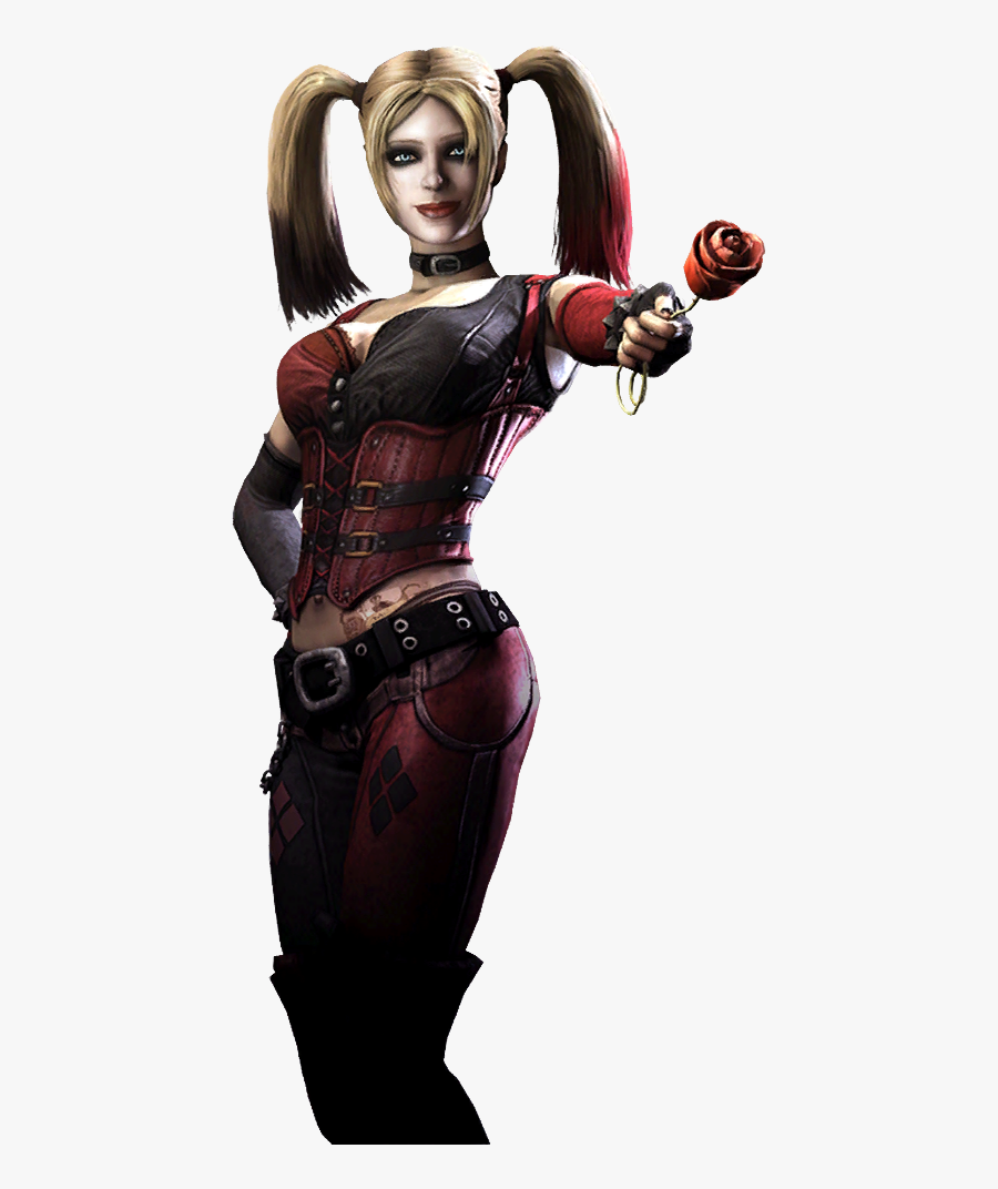 Injustice Gods Among Us Harley Quinn Arkham , Png Download - Harley Quinn Arkham City, Transparent Clipart