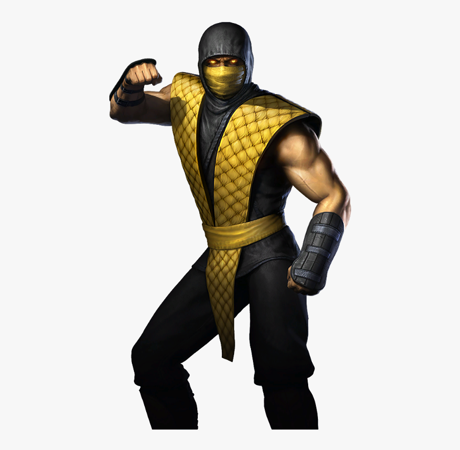 Scorpion Mortalkombat Injustice Freetoedit - Injustice Mobile Klassic Scorpion, Transparent Clipart