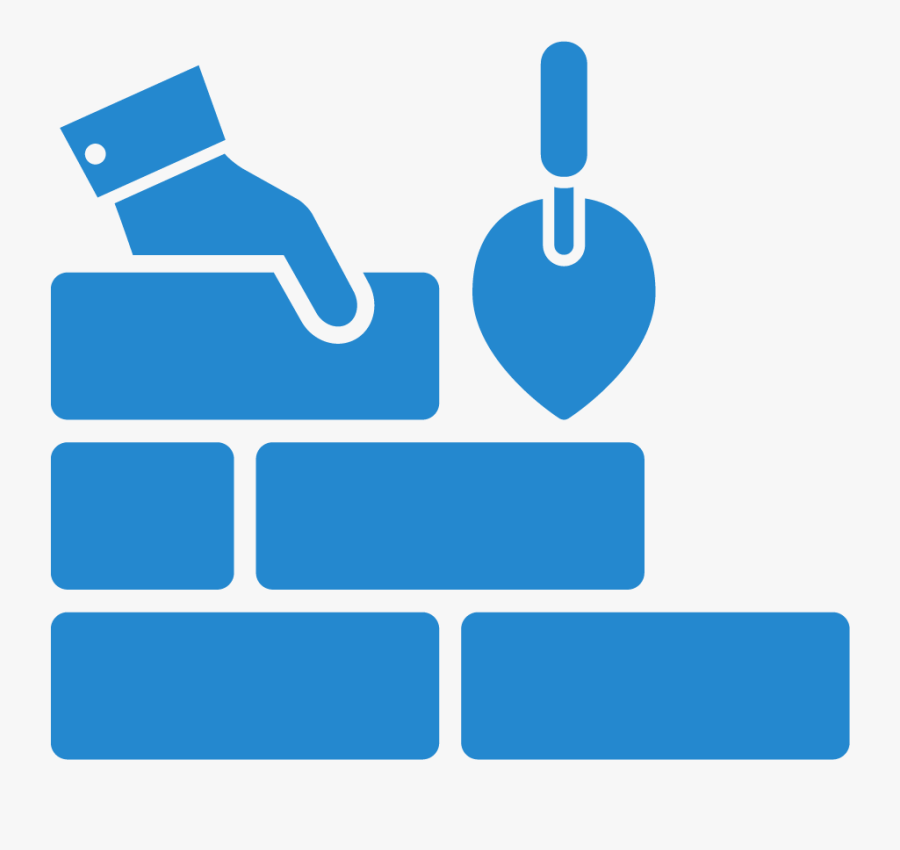 Finance Clipart Banking Industry - Brick Laying Icon Free, Transparent Clipart
