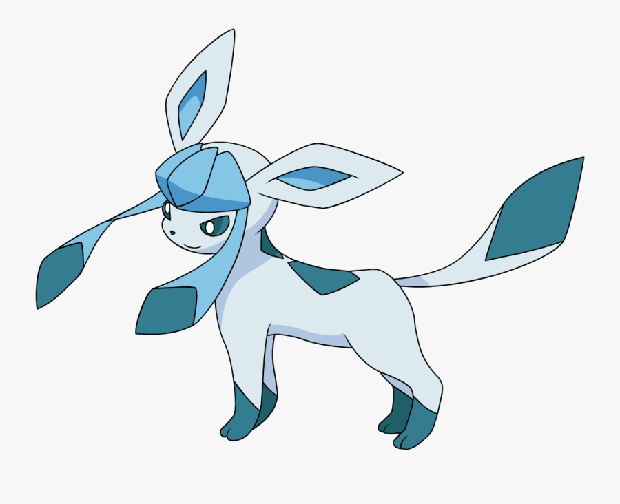 Pokemon Glaceon, Transparent Clipart