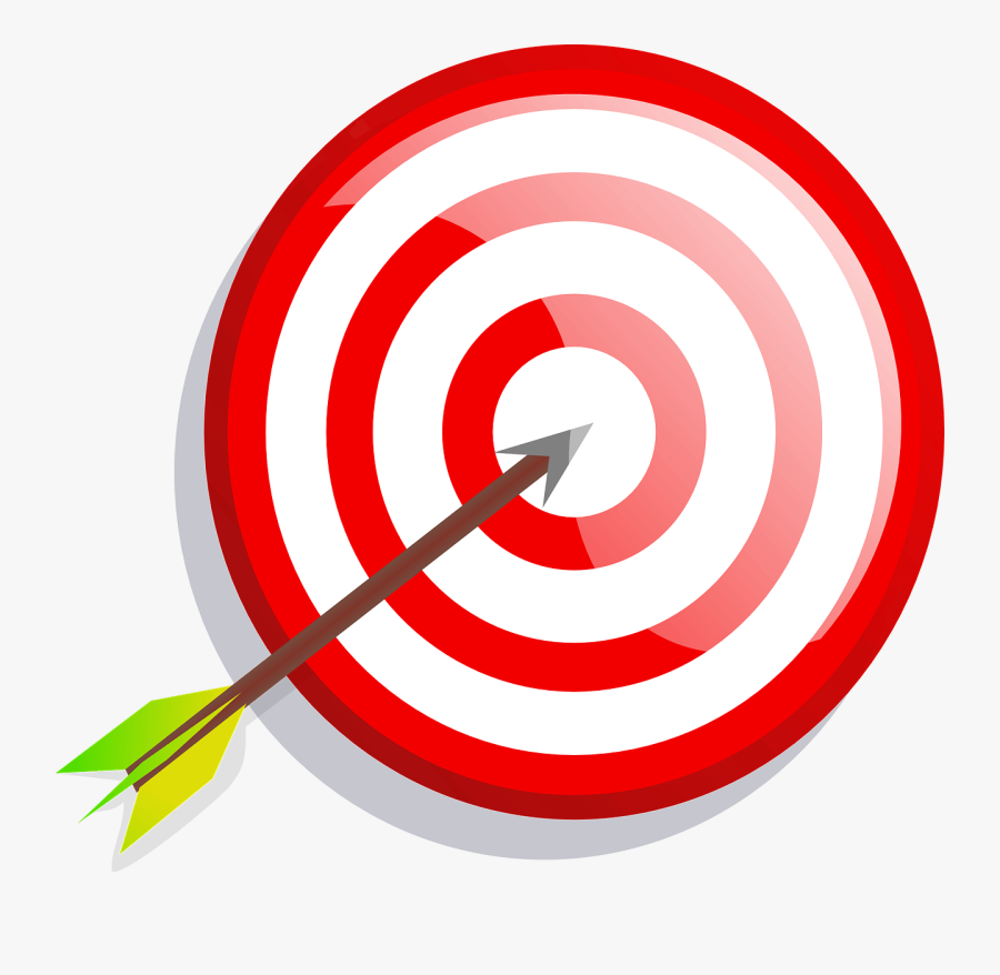 Target Png - Arrow On Target Png, Transparent Clipart