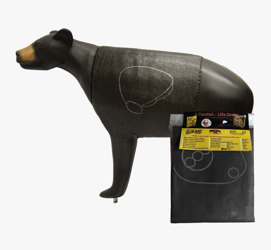 Morrell"s Bionic Bear 3d Field Point Archery Target - Tapir, Transparent Clipart