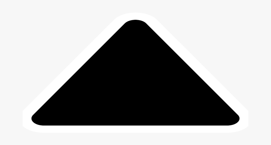 Triangle,angle,black - Triangle, Transparent Clipart
